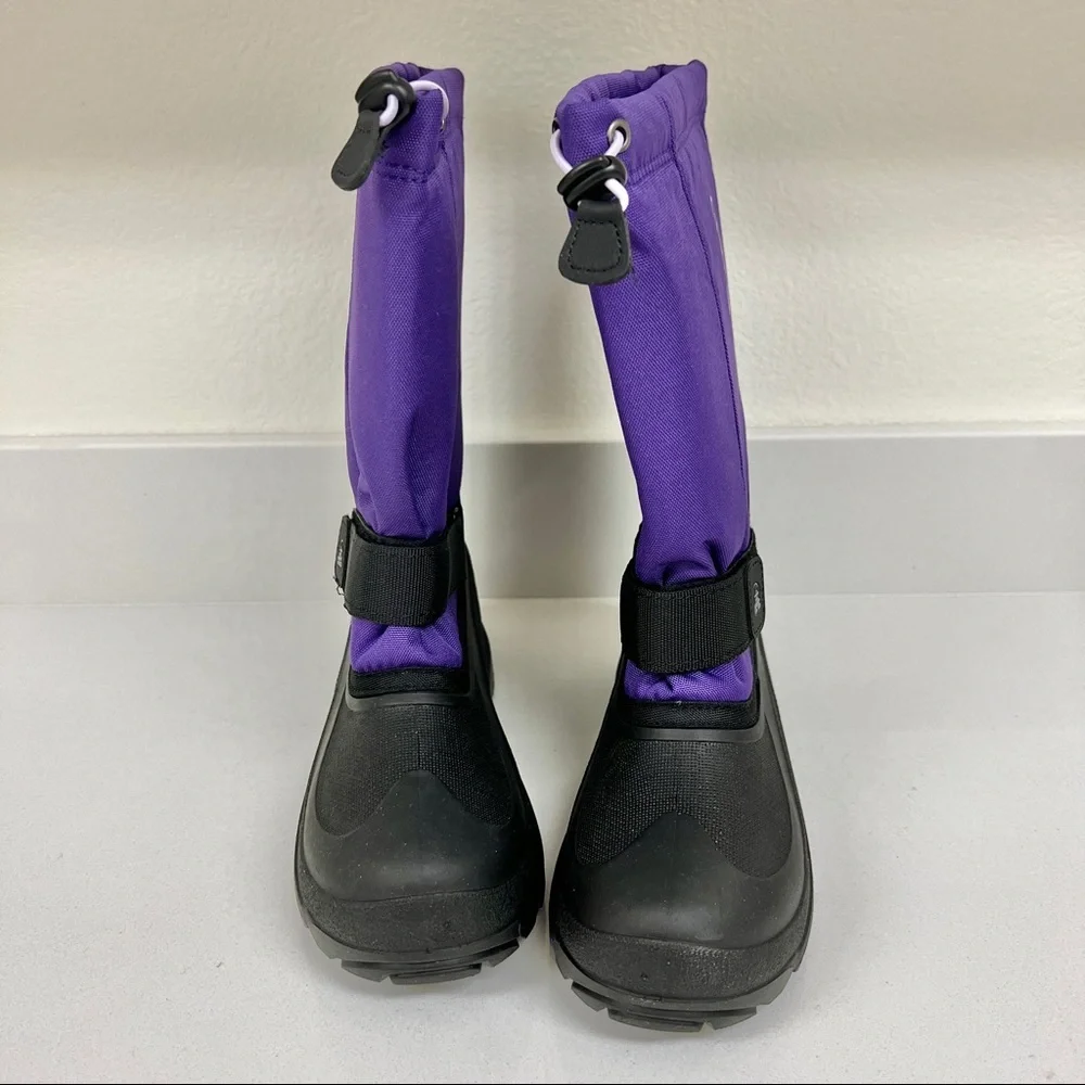 Kamik Rocket Pac Insulated Waterproof Violet Purple Girls Snow Boots NWOB Size 7
